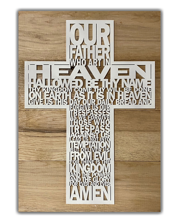 Lord's Prayer Wall Display – An Engineered Craft